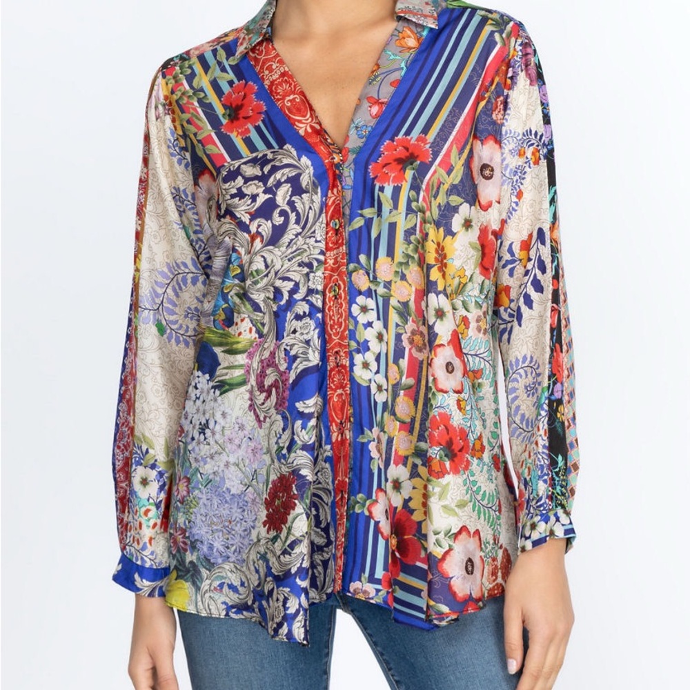 Johnny Was Wild Lillai Blouse